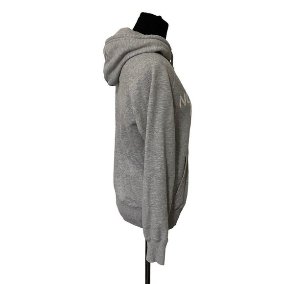 The North Face Womens Sweatshirt Pullover Hoodie Gray Grey Kangaroo Pocket XS - Picture 5 of 16